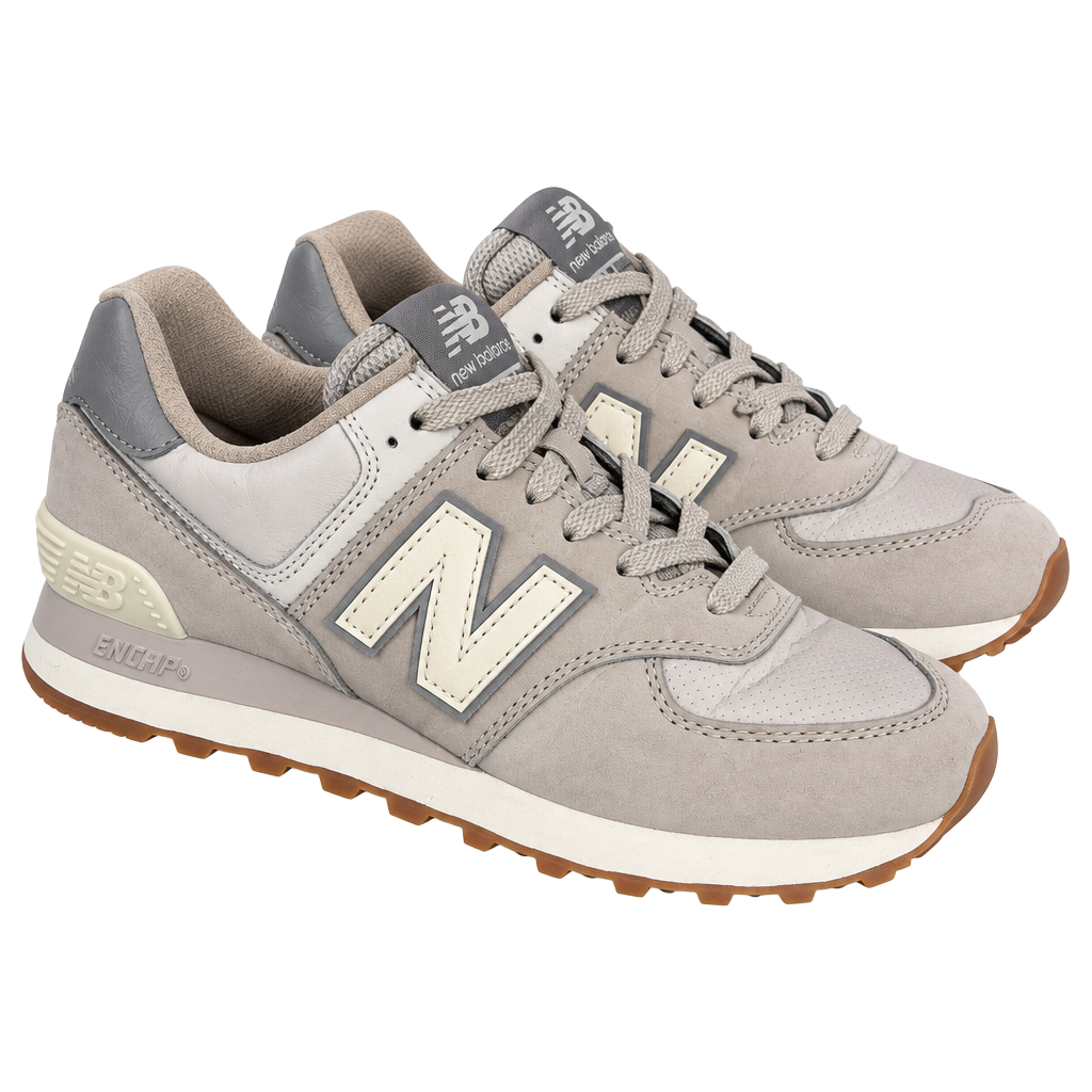 New Balance 574 Timberwolf Angora Size 7.5 Sneakers 1