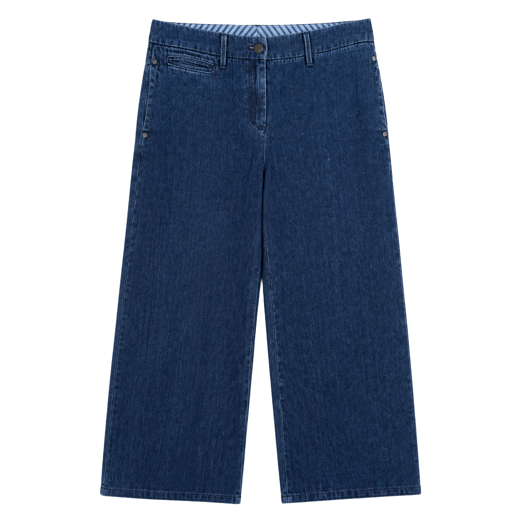Façonnable Women's Dark Wash Trouser Jeans Size 10 1