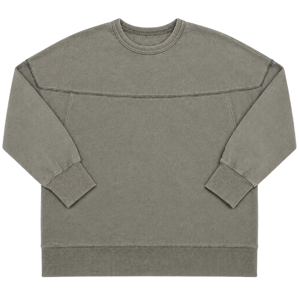 Tracksmith Trackhouse Beige Crewneck Sweatshirt, Women's Small, Running 1