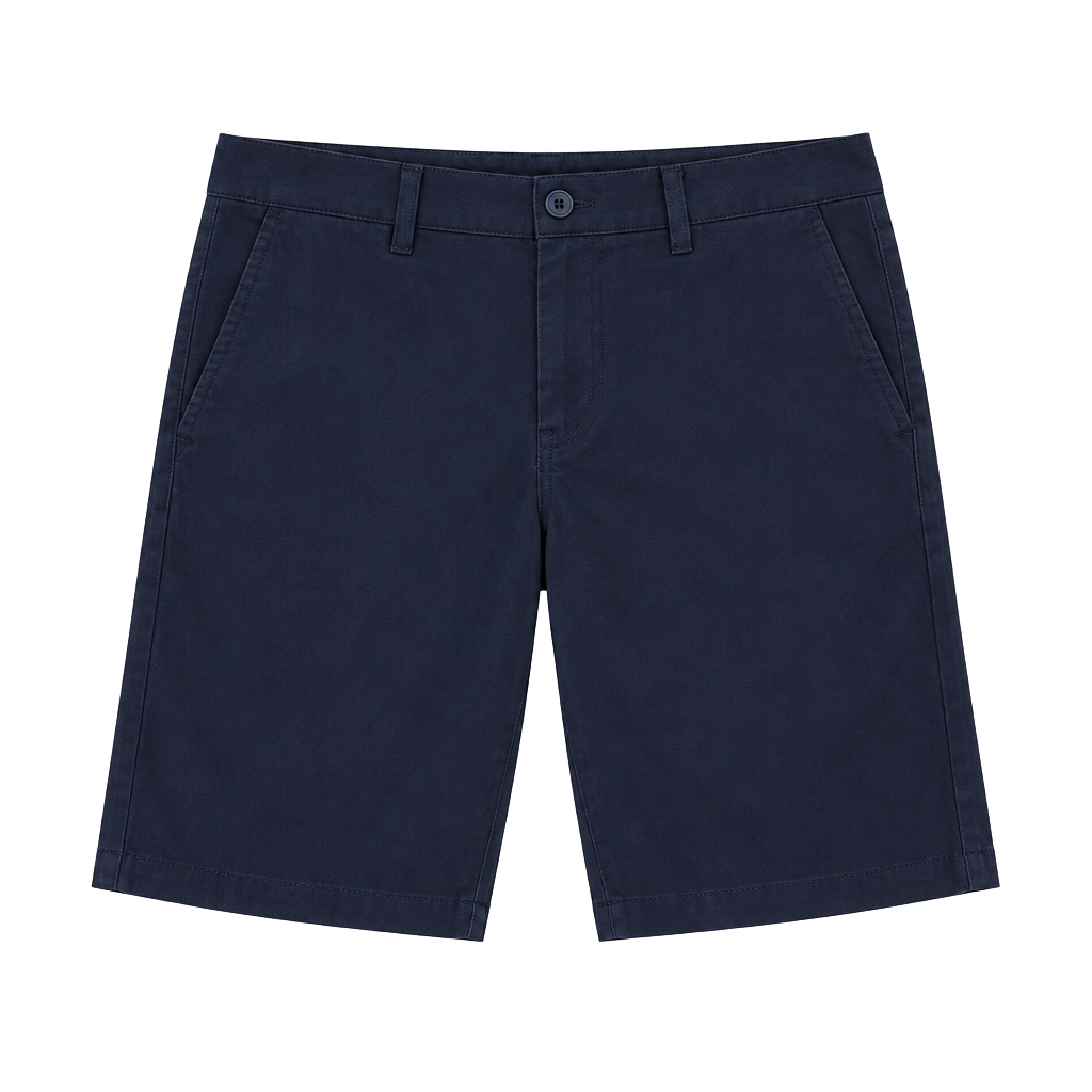 NEW Old Navy Knee Length Twill Shorts For Boys Navy Blue Size 14 1