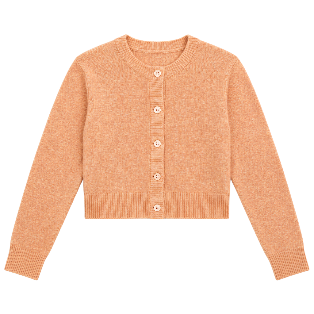 NEW Aerie Campus Cool Plush Button Crop Cardigan Sweater Size S 1