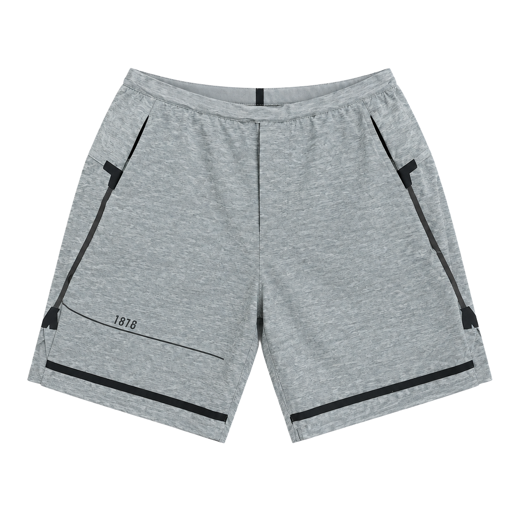 Lululemon Athletic Shorts Size M Gray 1