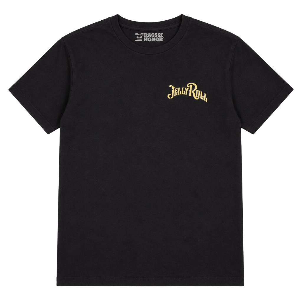 Rags of Honor Jelly Roll T-Shirt Black 1