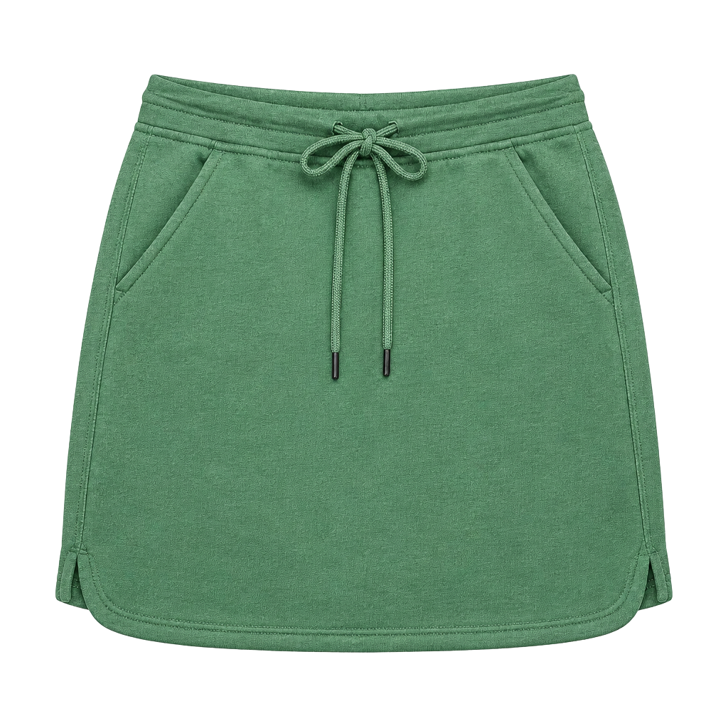Eddie Bauer Sweatshirt Skirt Green 1
