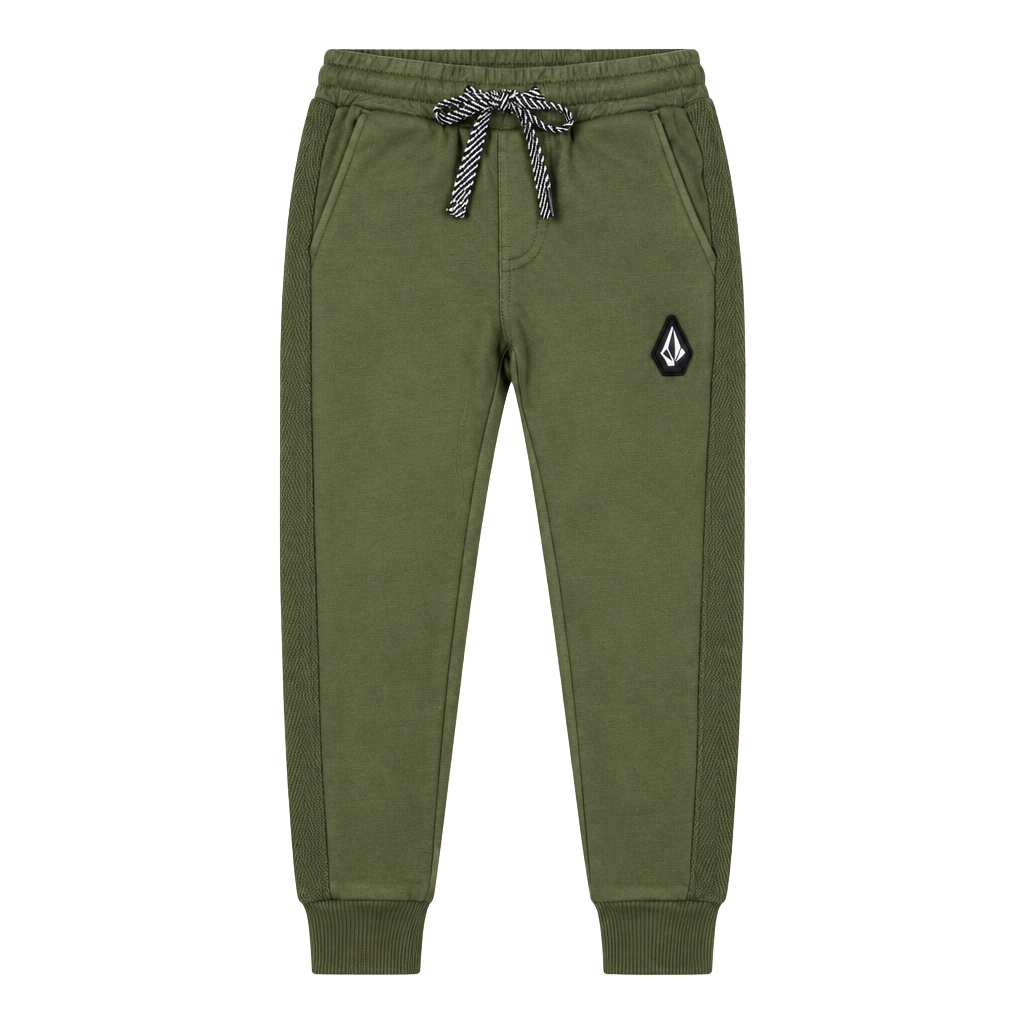Volcom Vologo Fleece Jogger Pants Size 2T Green 1