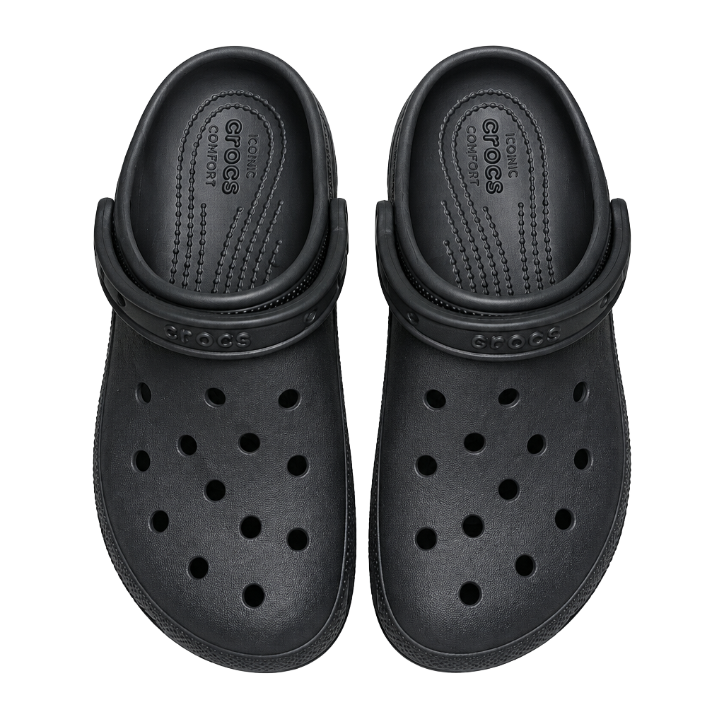 Crocs Crush Clog Platform Black Size W10 1