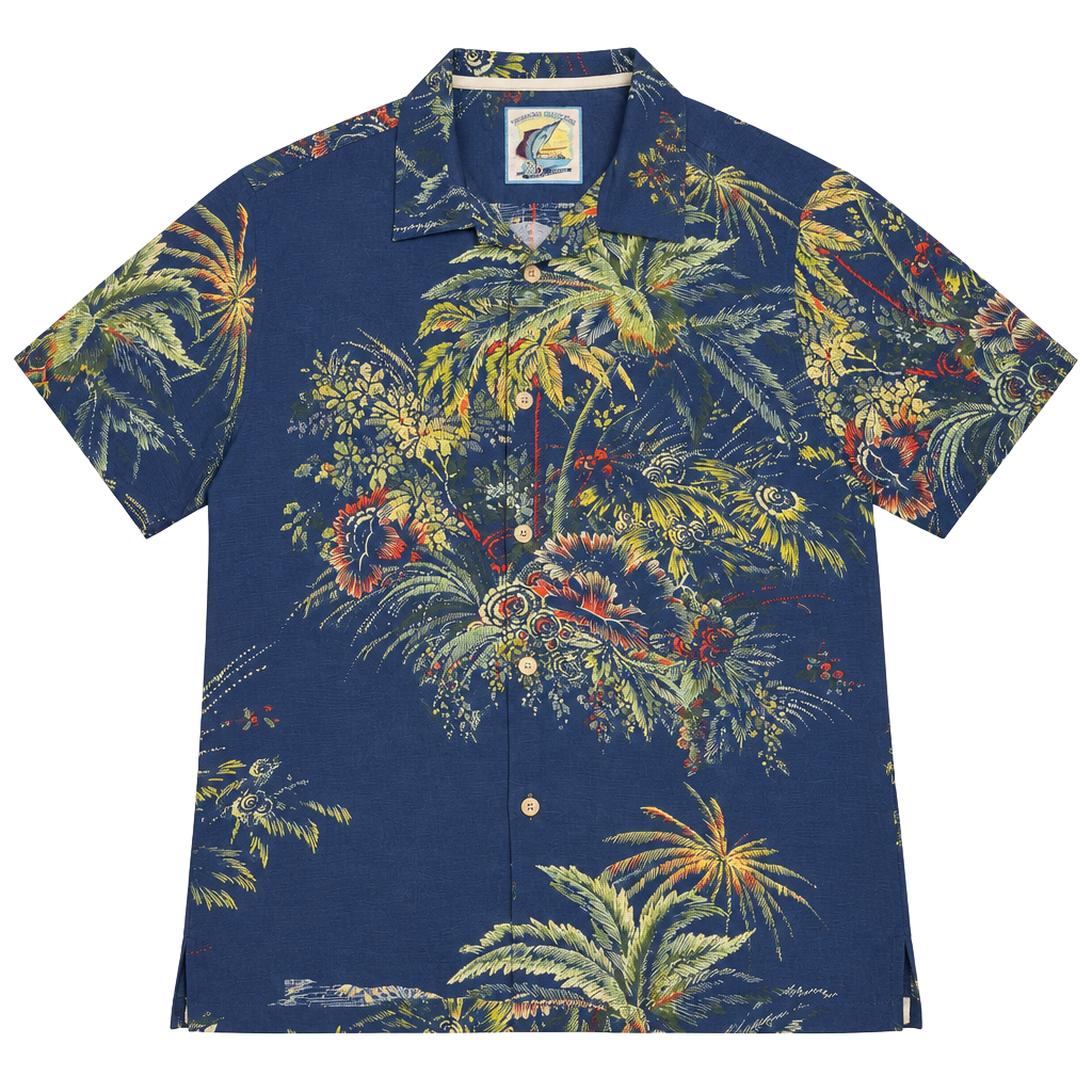 Tommy Bahama Silk Tropical Hawaiian Shirt 1