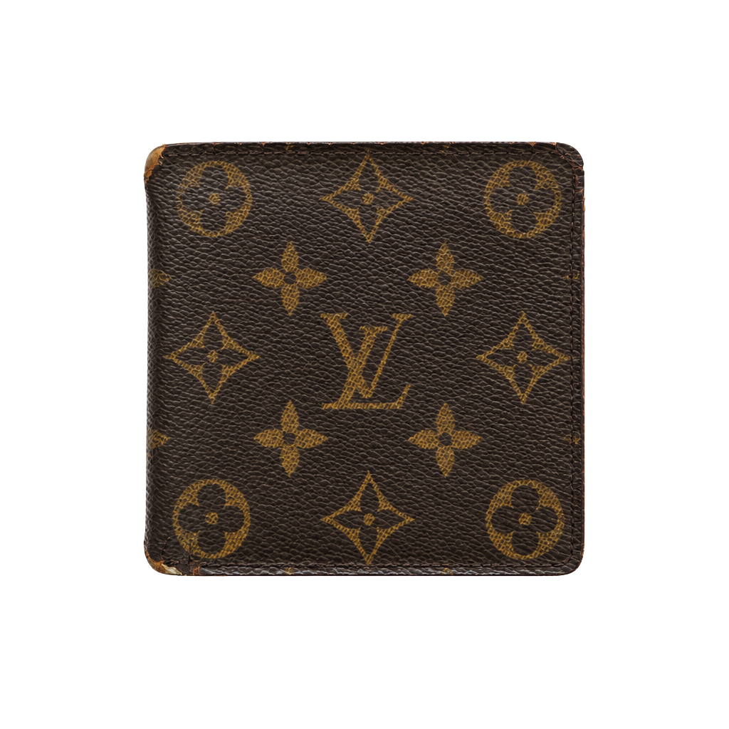 Louis Vuitton Monogram Wallet Brown Used 1