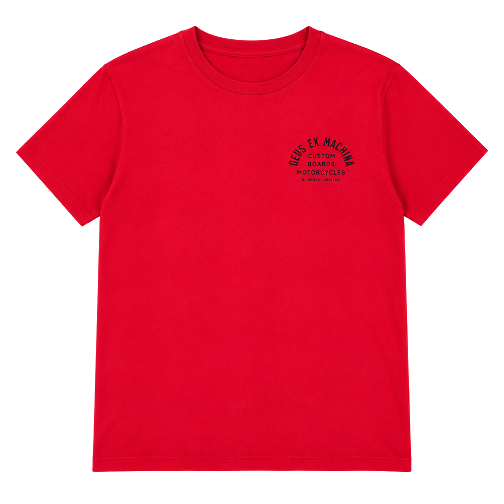 Deus Ex Machina T-Shirt Mens Size XXL Red Graphic Logo Tee 1