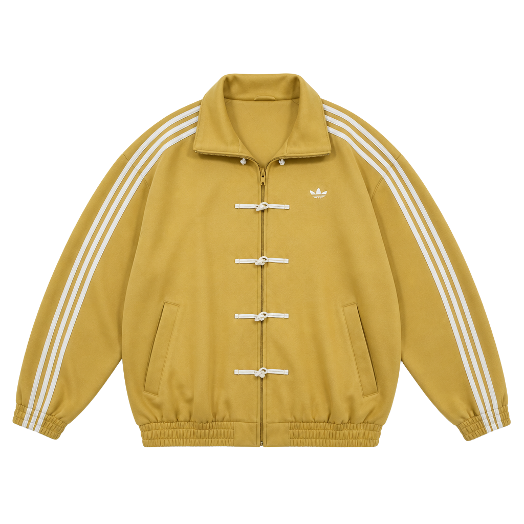 Adidas Originals Chinese New Year Exclusive Edition Tang Track Jacket Yellow 1