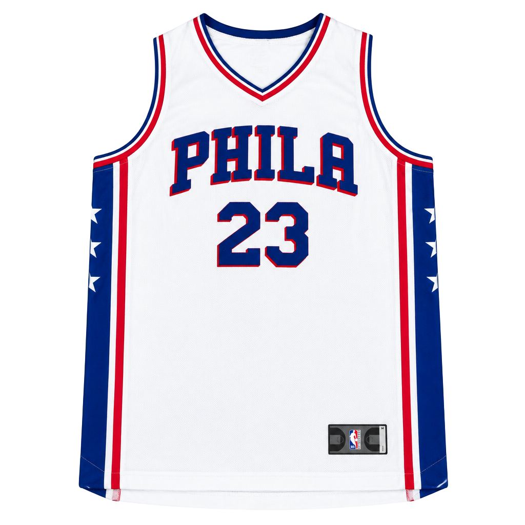 Fanatics Philadelphia 76ers Butler 23 Size M White Jersey 1