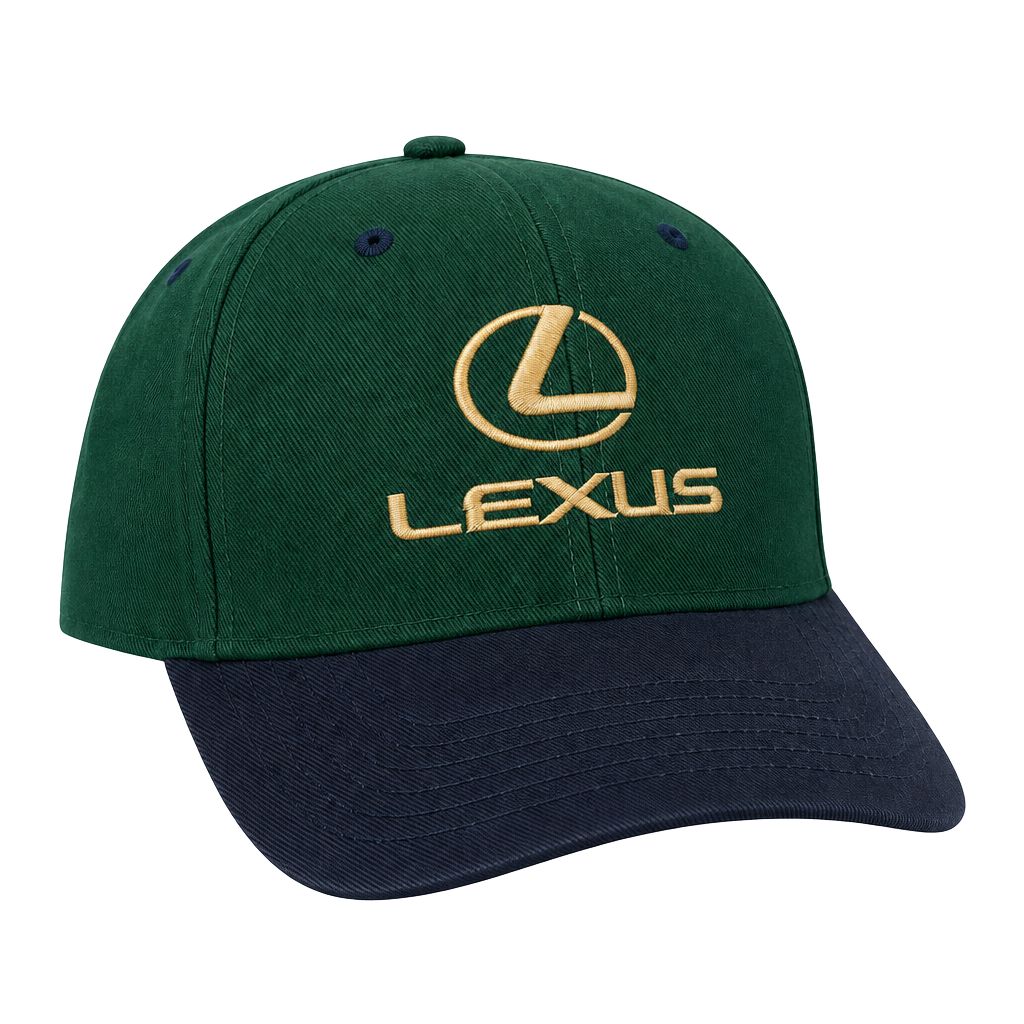 Vintage Lexus Green / Gold Big Body Hat — , 1