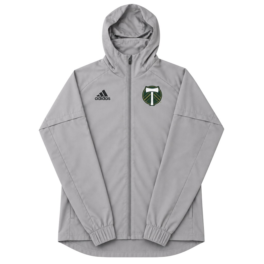 Adidas Portland Timbers Alaska Airlines Rain Jacket 1