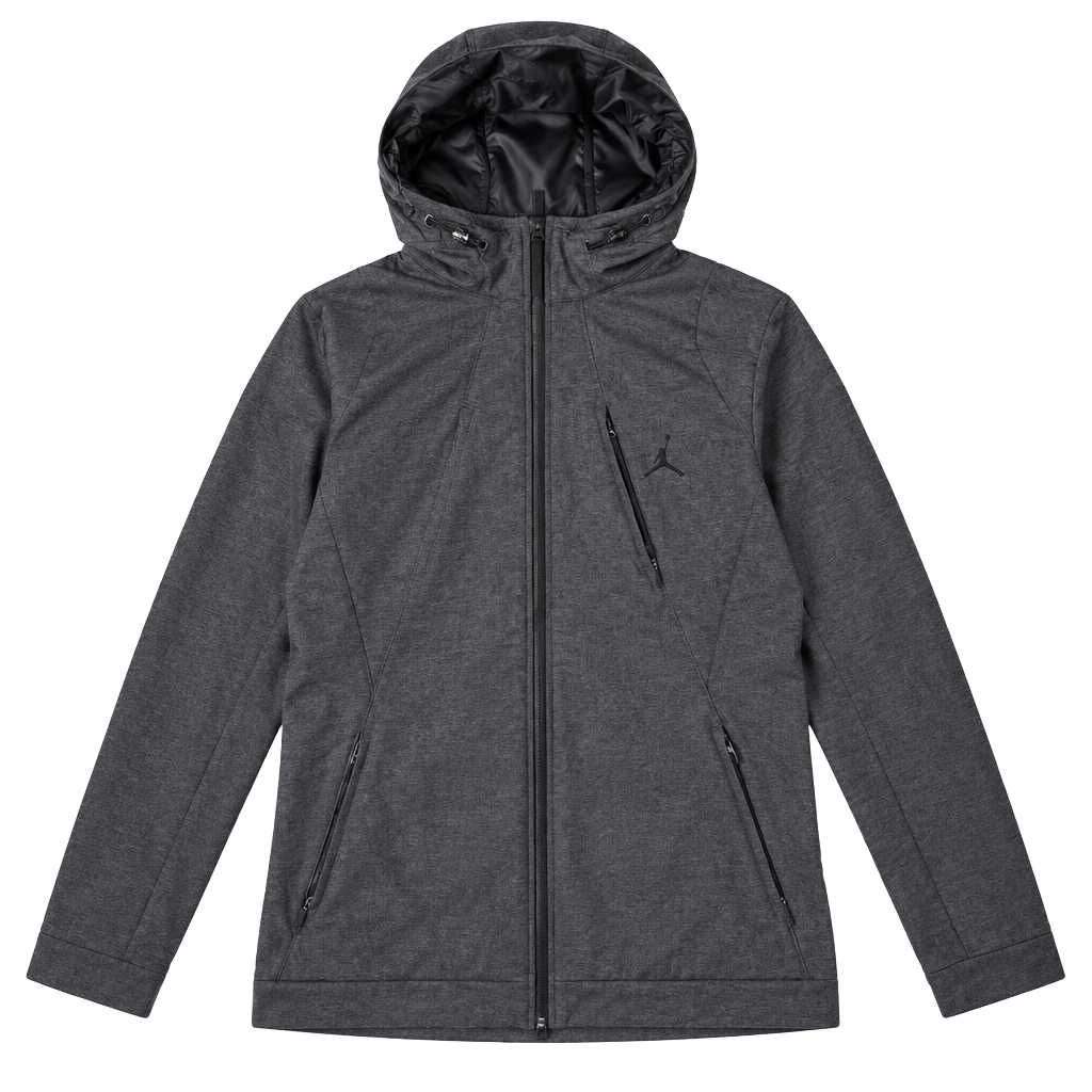 Jordan Dri-Fit Full Zip Hoodie Size XL Gray Jacket 1