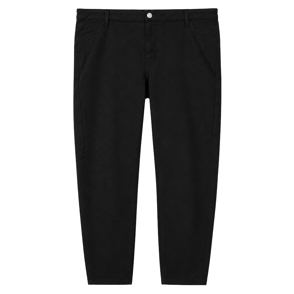 Zenobia Pants Size 3XL Black Stretch Casual Wear Trousers 1