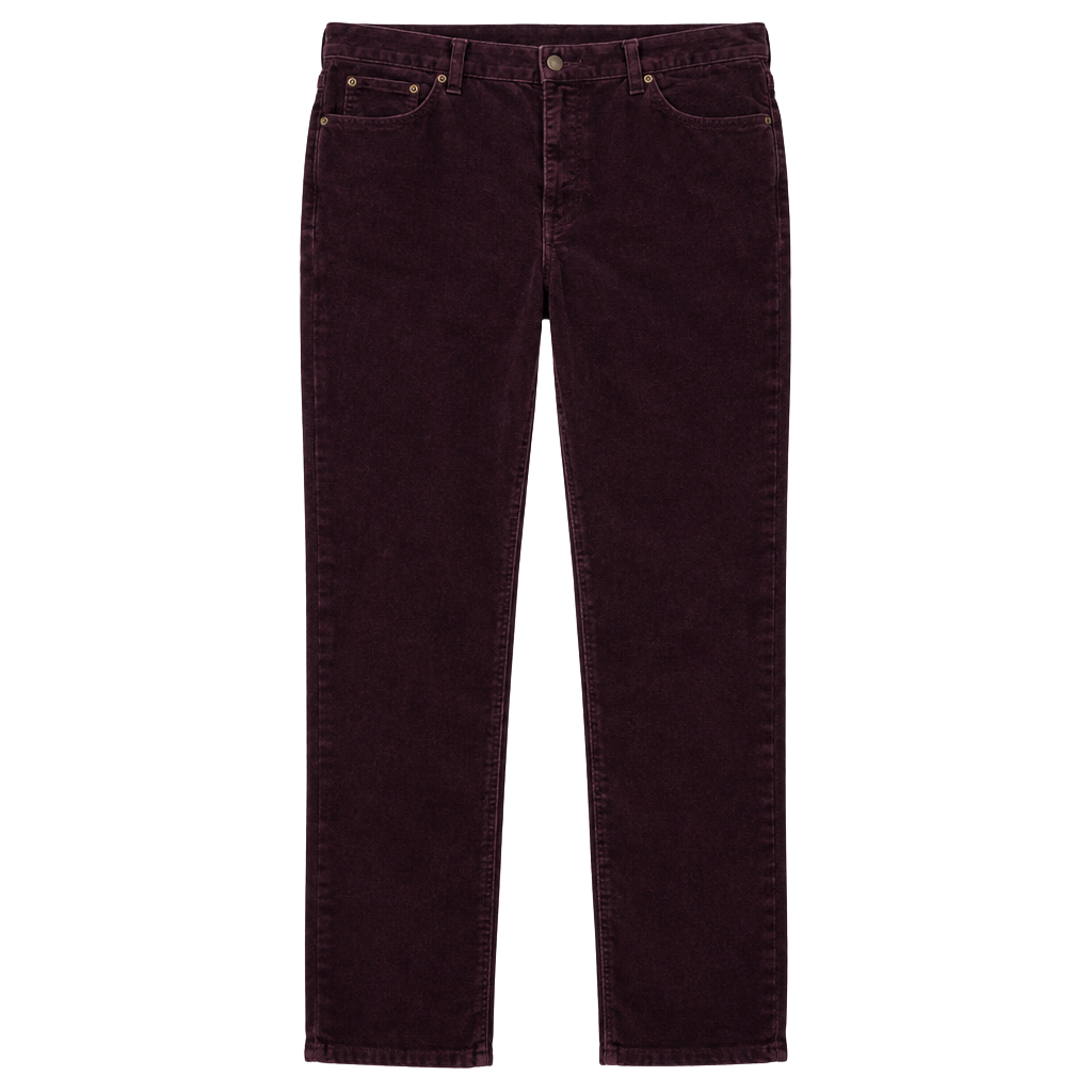 Charter Club Pant Shop Classic Fit Corduroy Pants Size 18 Plum Purple 1