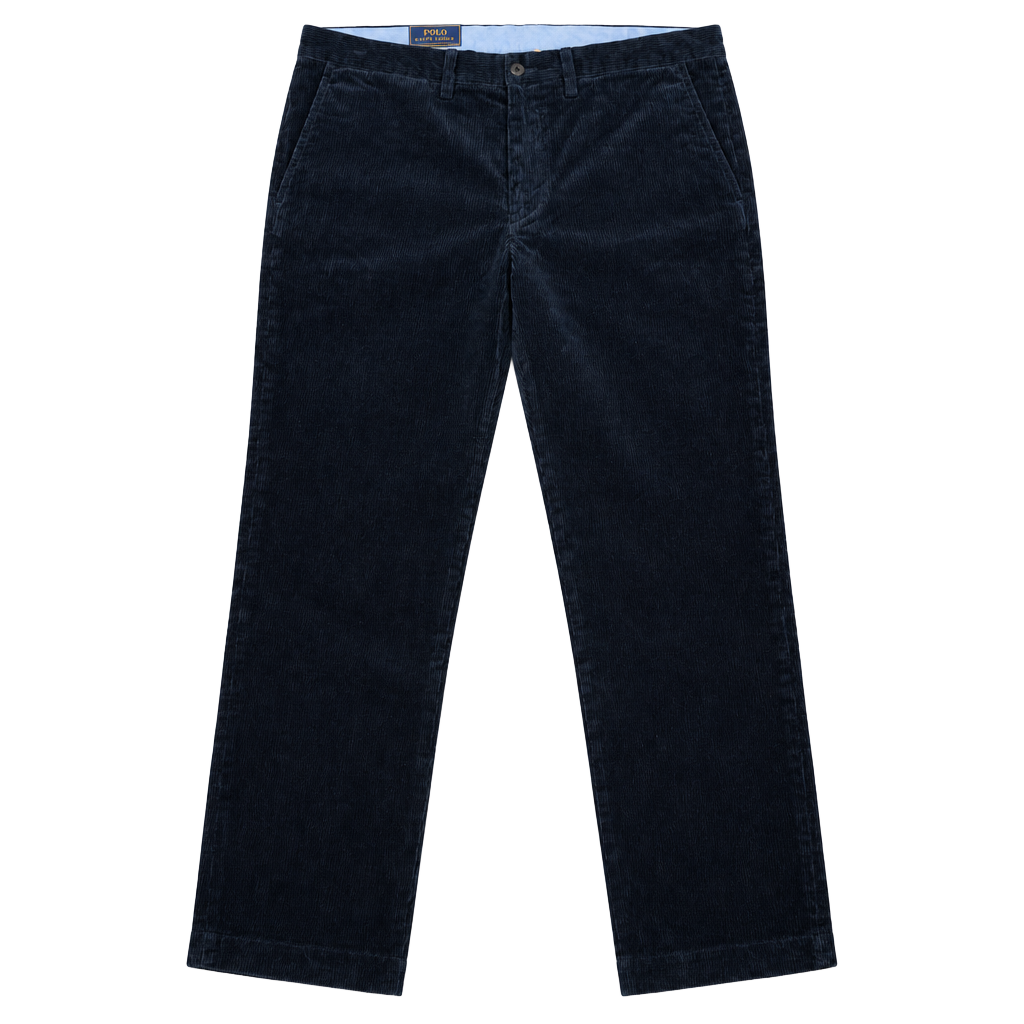 Polo Ralph Lauren Stretch Straight Fit Corduroy Pants 34x32 Navy New 1