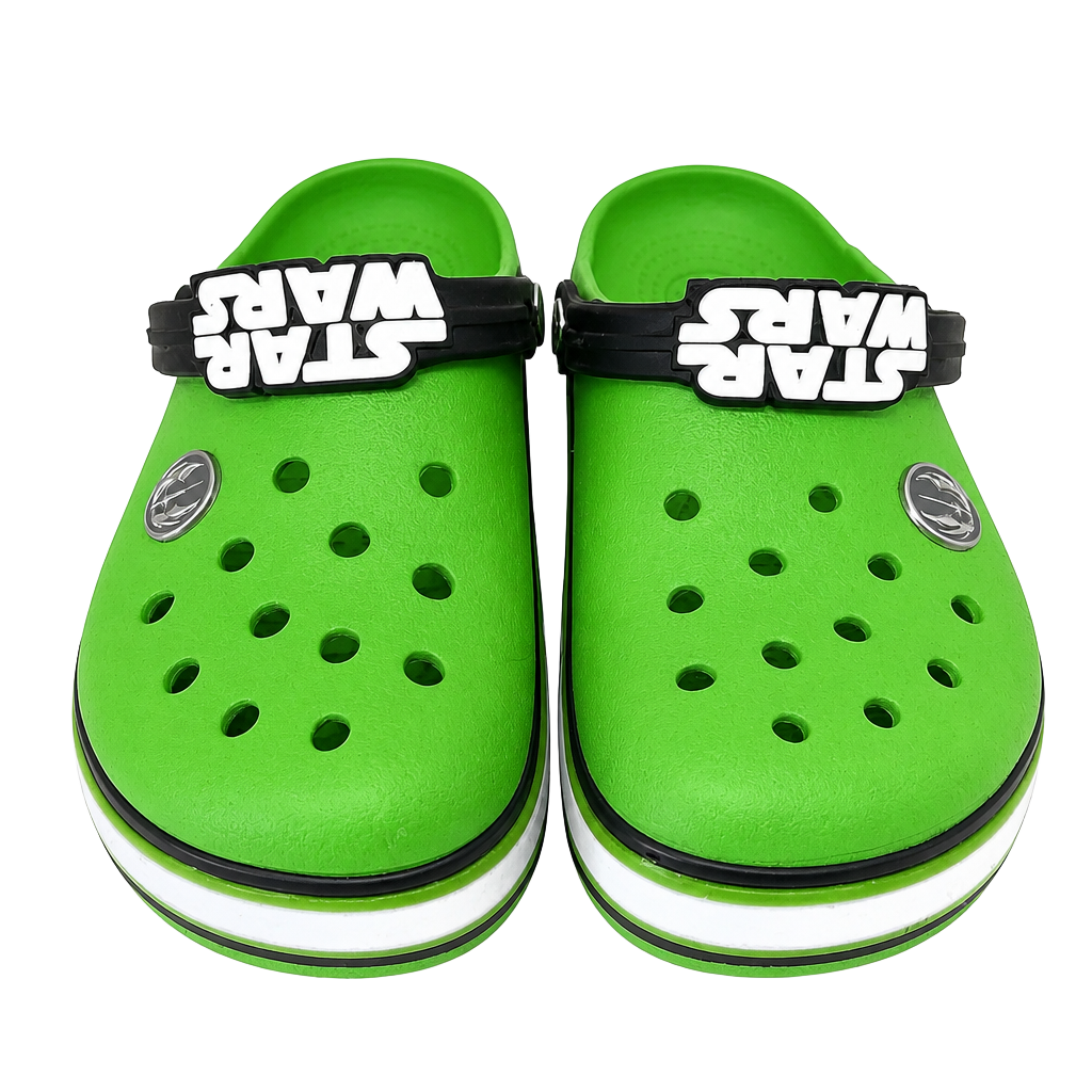 Crocs Lights Star Wars Yoda Toddler Clogs 1