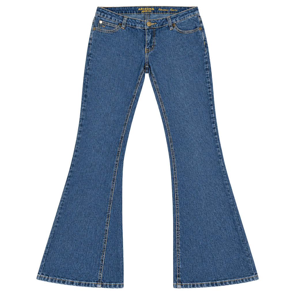 Arizona Jean Co. Forever Flare Jeans Size 11 Blue Denim 1