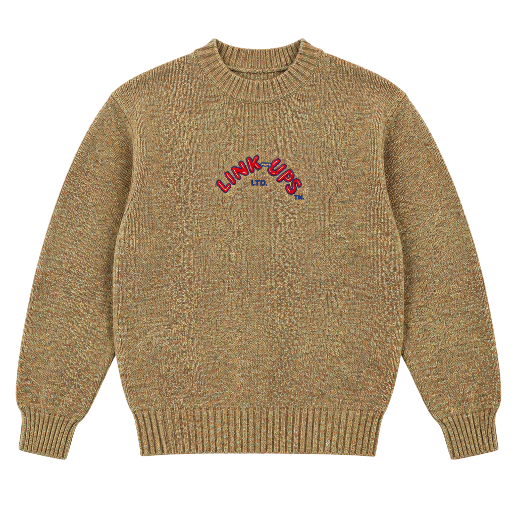 Link-Ups Vintage Velour Turtleneck Sweater Mustard Gold Long Sleeve 1