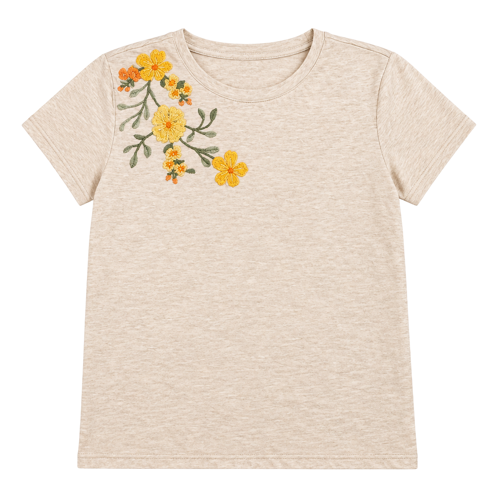 Matilda Jane Good Hart Floral Accent Tshirt Womens Large 1