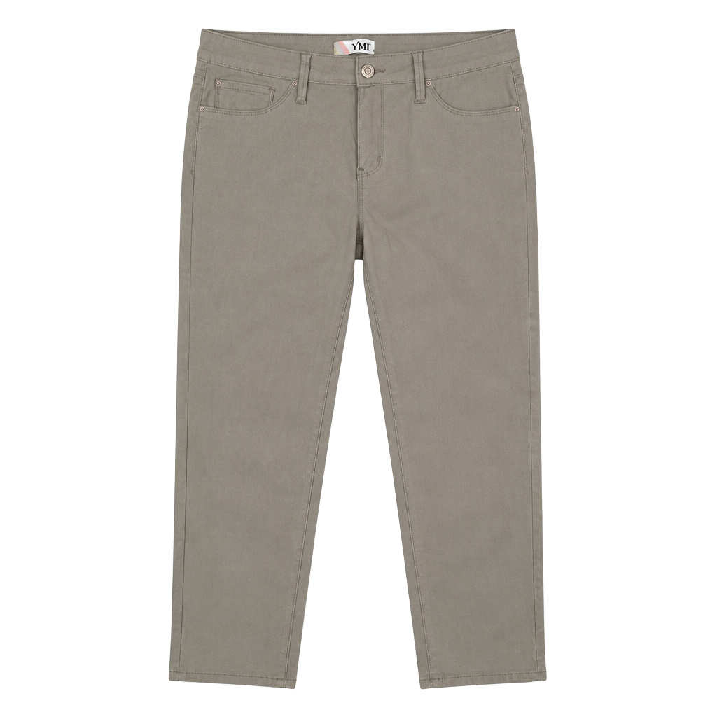 YMI Skinny Pants Size 3X Boulder Stone 1