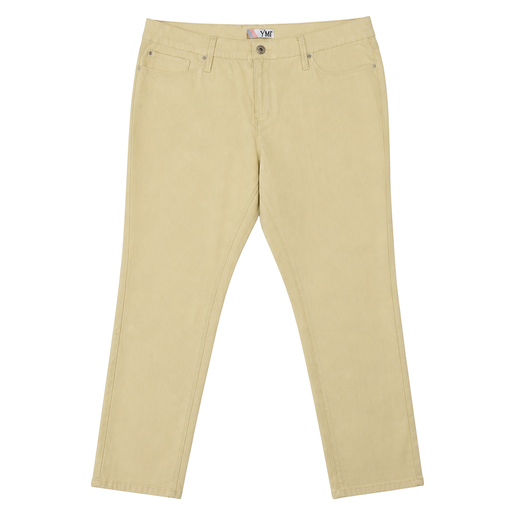 YMI Skinny Jeans Size 3X Banana Cream Forever Color 1