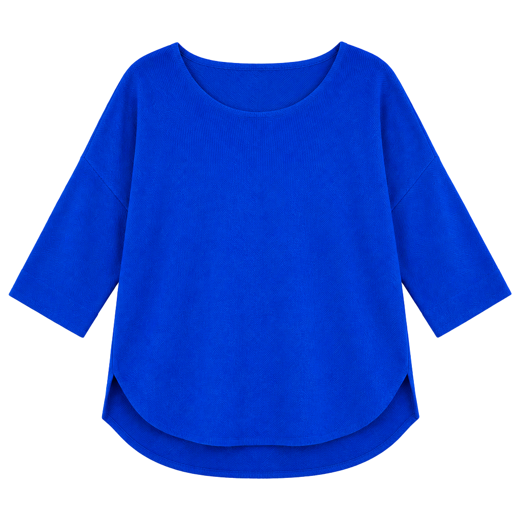 Charter Club Luxury 100% Cashmere Oversized Boatneck Sweater Large Royal Blue 1