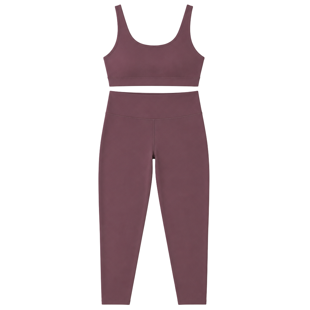 Vuori Stride 7/8 High Rise Leggings Chestnut Brown Athletic comfort Size 8 1