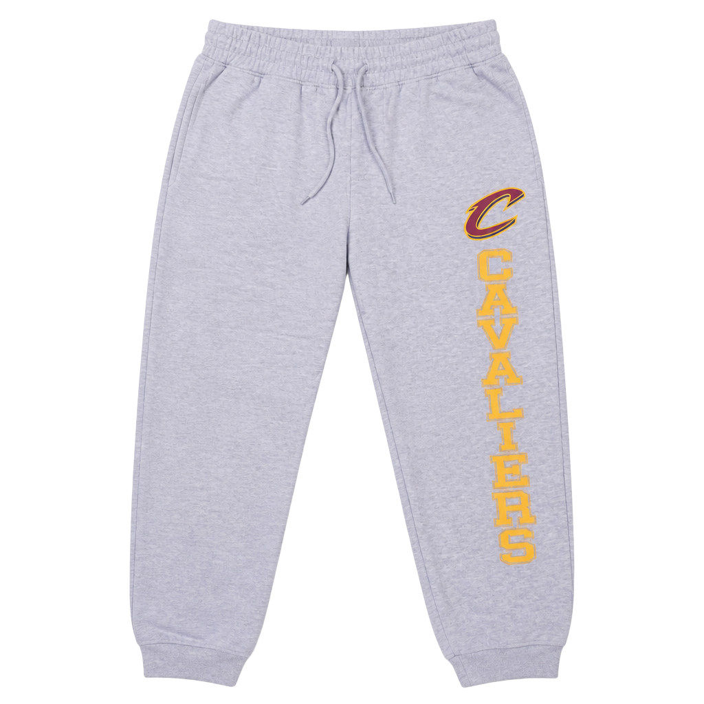 Ultra Game NBA Cleveland Cavaliers Gray Jogger Sweatpants Size M 1