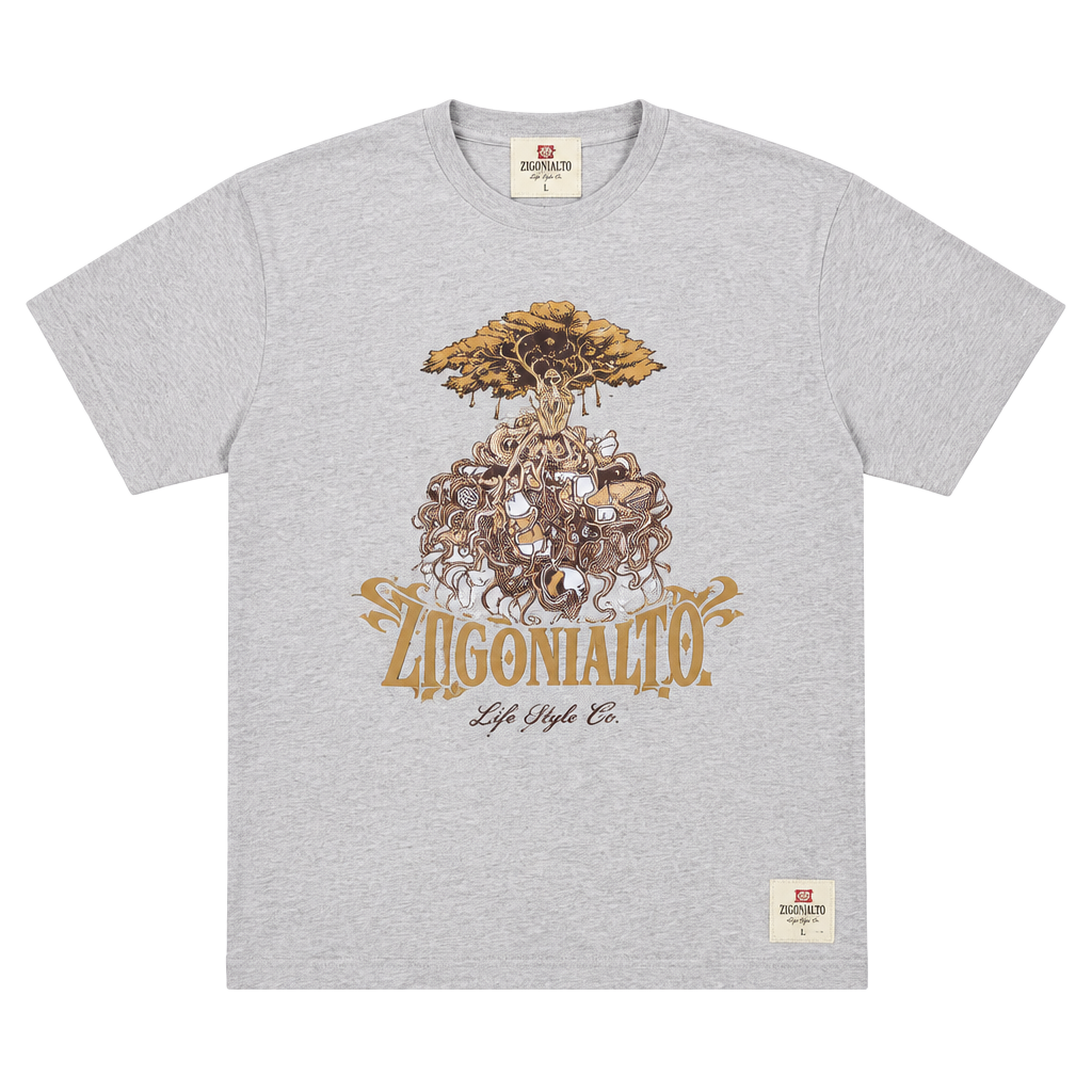 Ecko Unltd The Evil Roots Tee Size 2XL Grey 1