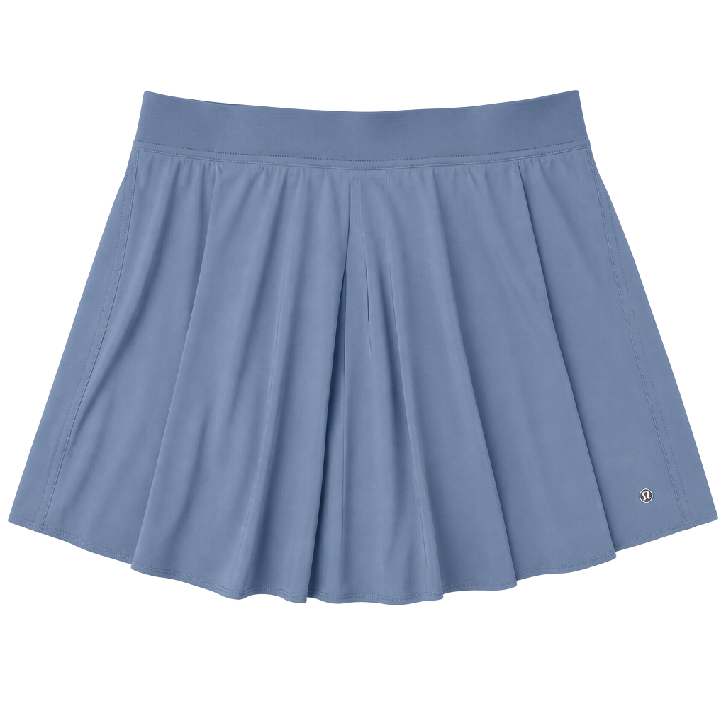 Lululemon Angled-Pleat High-Rise Tennis Skirt in Oasis Blue 1