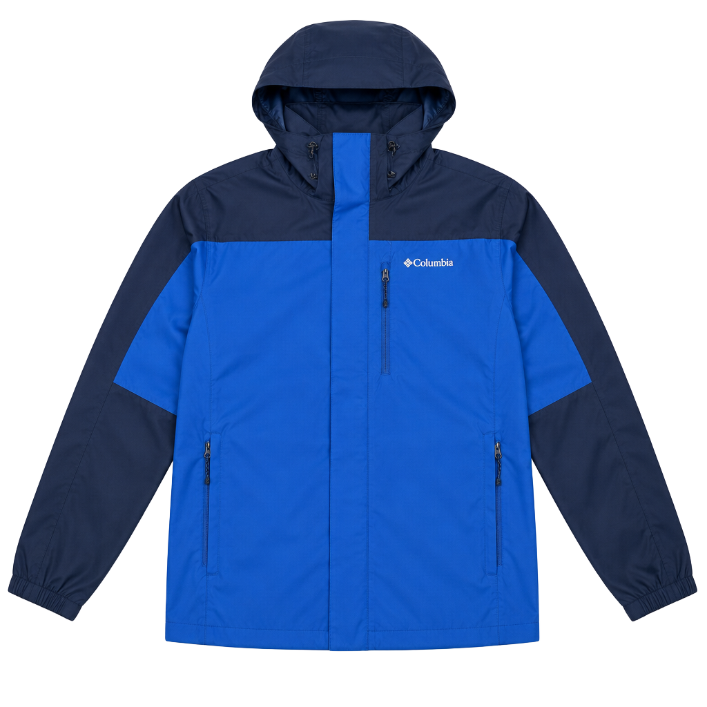 Columbia Whirlibird V Interchange Jacket Size 4X Blue Omni-Tech 1