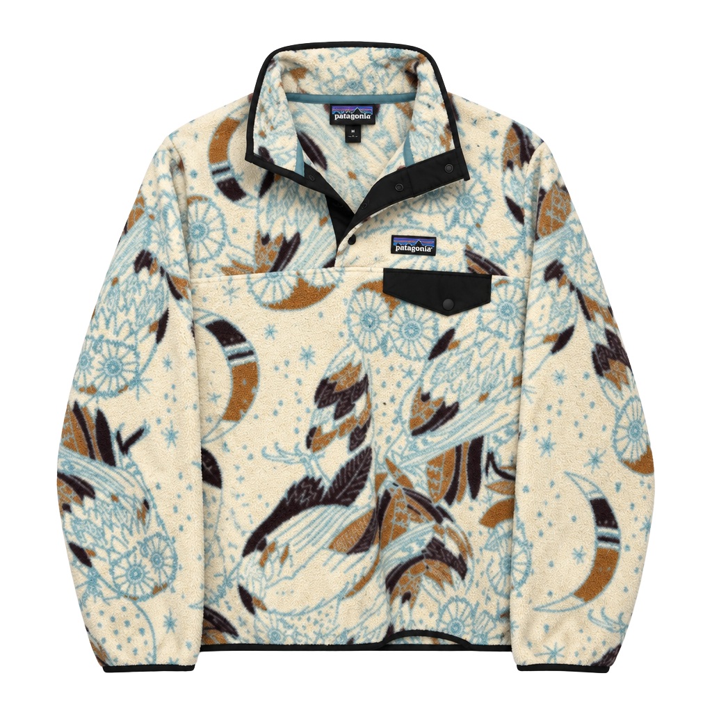Patagonia Synchilla Snap-T Fleece Harvest Moon Owl Size M 1