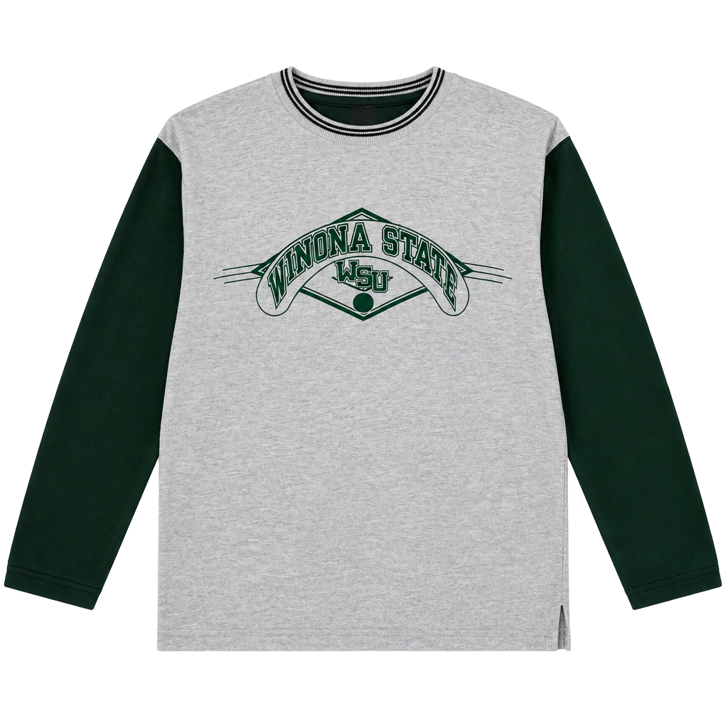 1970s Champion Winona State Long Sleeve Shirt Size Medium 1