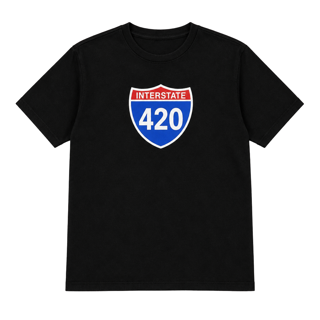Verbal Assault Interstate 420 T-Shirt Size XL Black Graphic Tee 1
