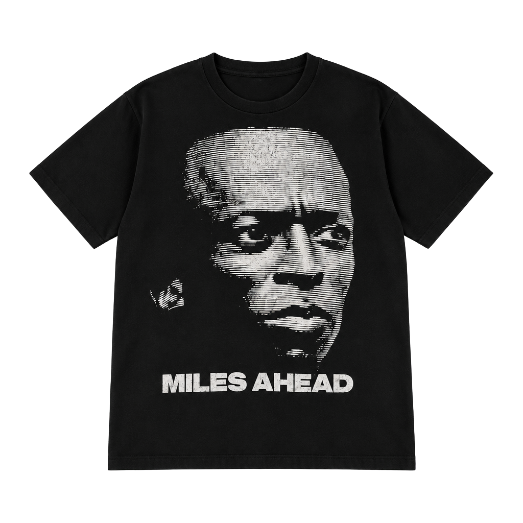 MILES DAVIS Miles Ahead vintage t shirt Large Made In USA jazz art single stitch 1
