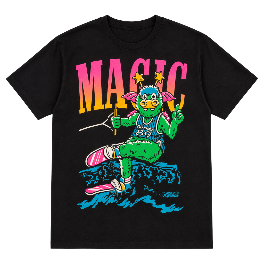 Duvin Design Orlando Magic T-Shirt Black 1