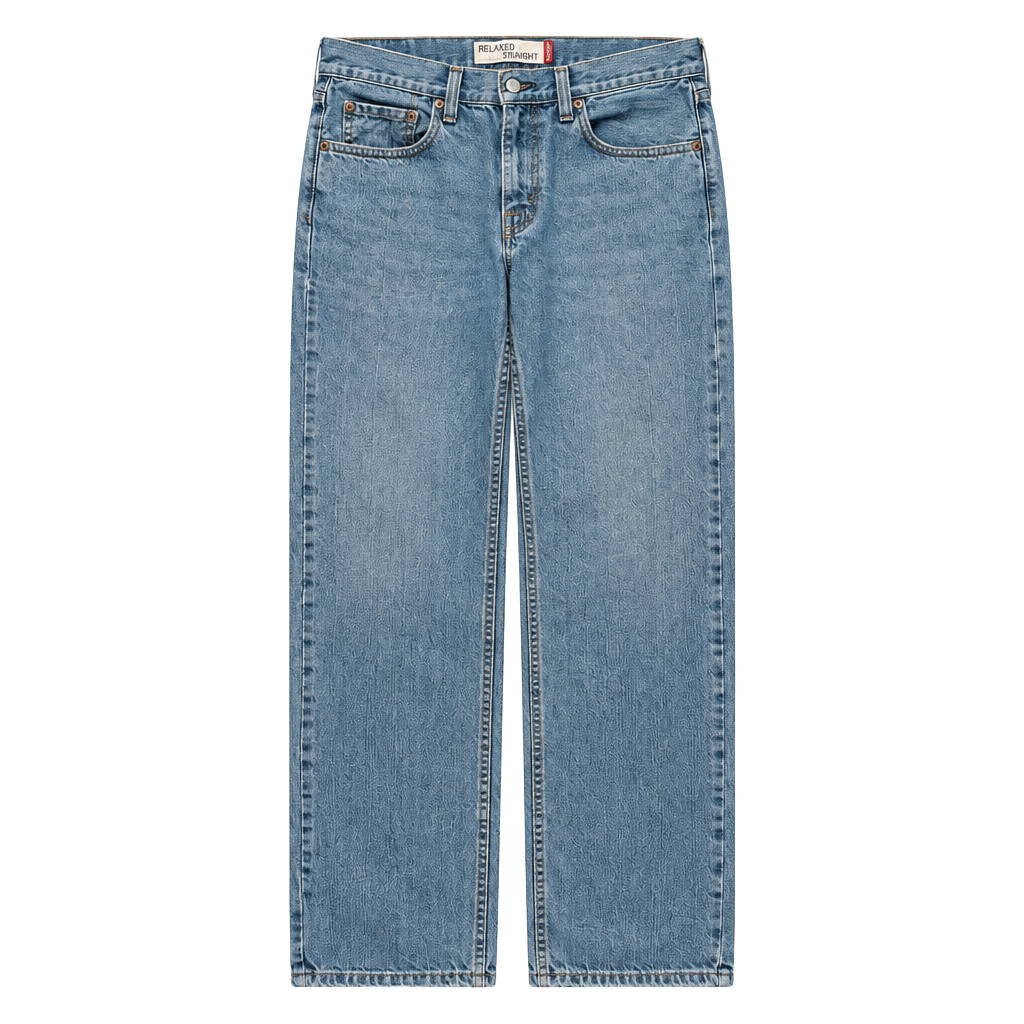 Levi's 559 Relaxed Straight Light Wash Denim Jeans 30x30 1