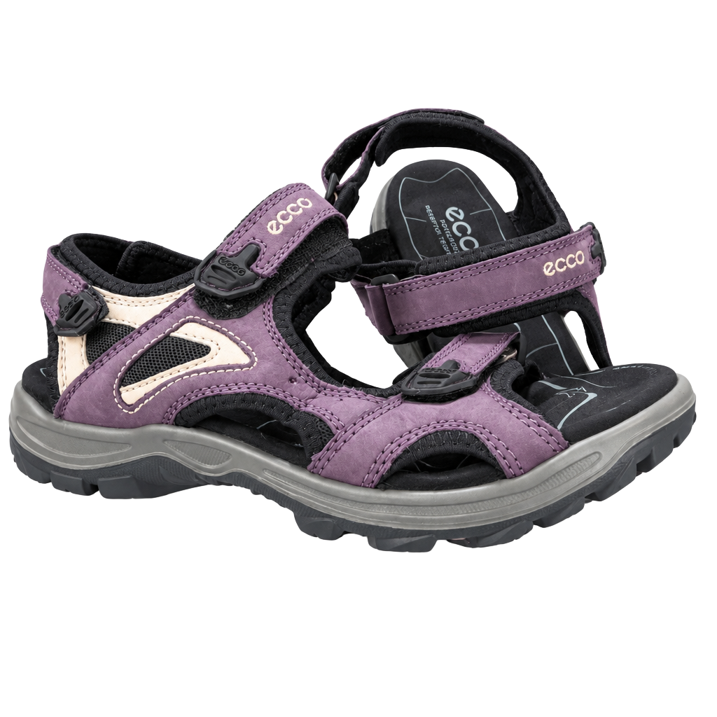 ECCO Yucatan Receptor Sandals Size 39 Purple Outdoor Hiking 1