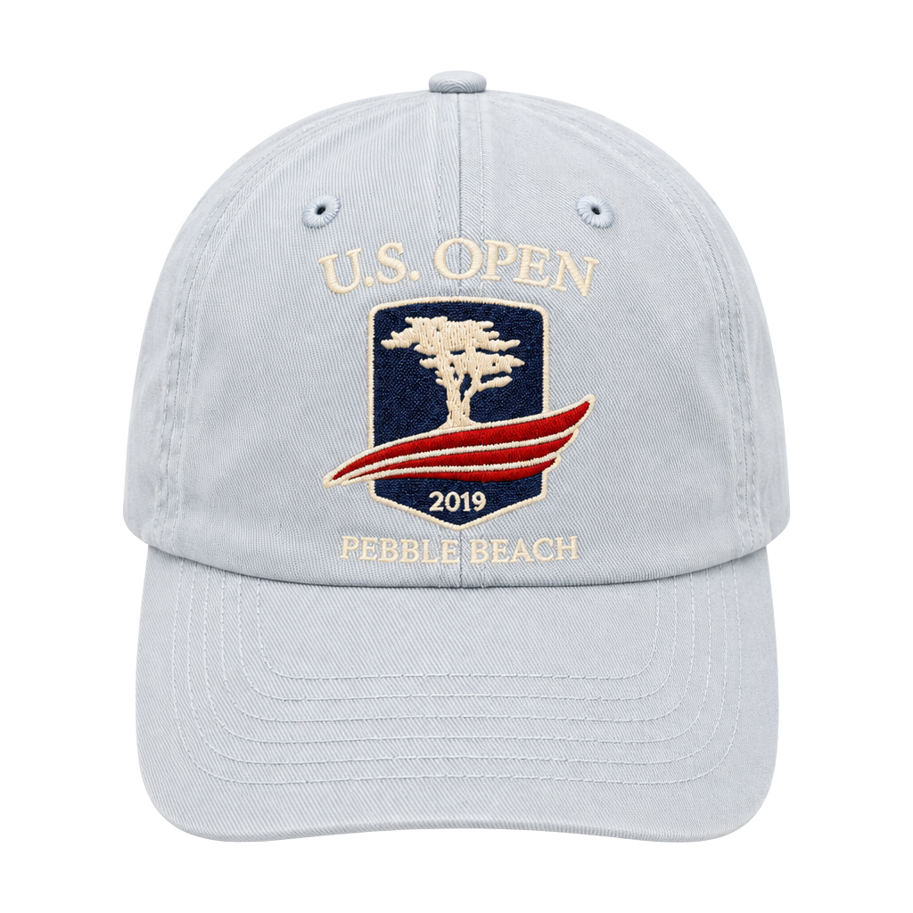 USGA U.S. Open Pebble Beach 2019 Golf Hat Cap Light Blue Adjustable 1