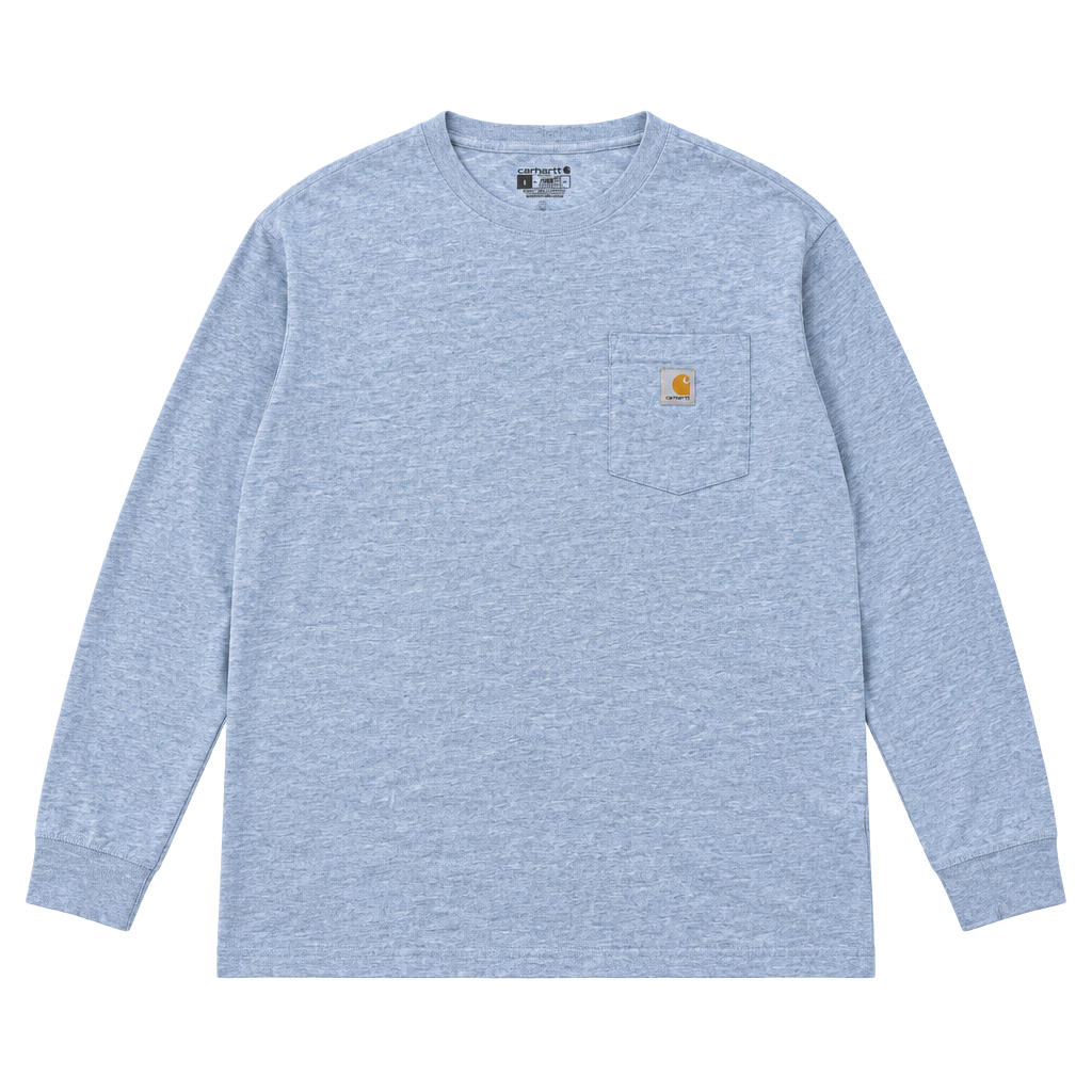 Men's Force Long Sleeve Moisture Wicking Pocket T-Shirt 1