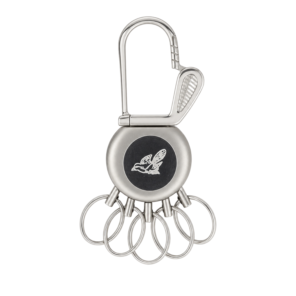 Barlow Norwood Golf Club and Ball Multi-Ring Detachable Keychain with Box 1