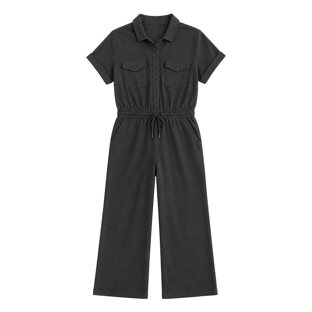 525 Utility Jumpsuit Size M Black 1
