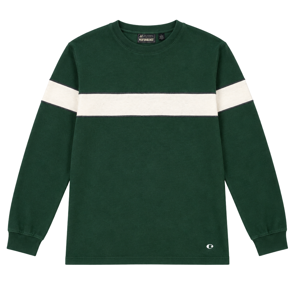 American Eagle Outfitters Y2K shirt Size L Green Striped 1