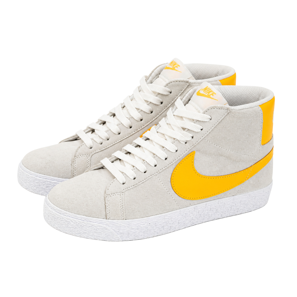 Nike SB Zoom Blazer Mid Size 9 White Laser Orange 1