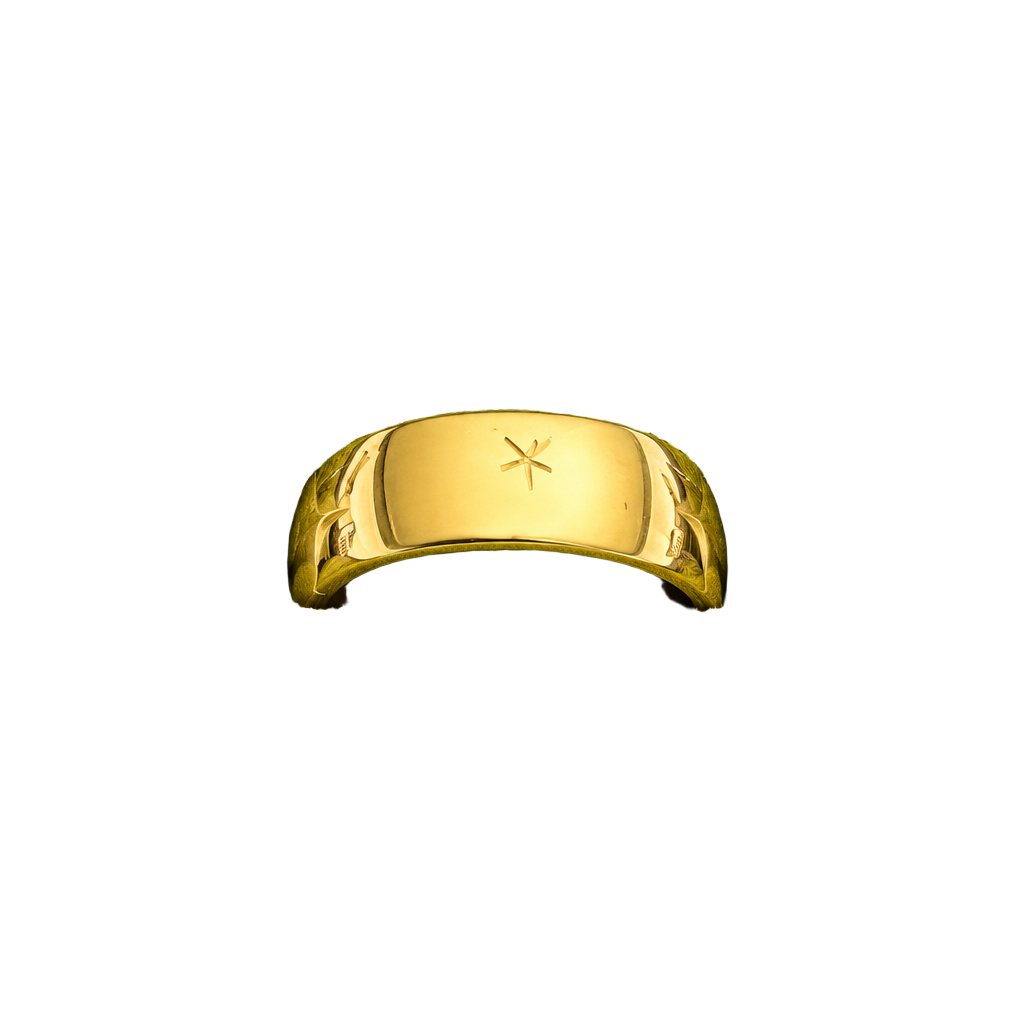 14K GF Tungsten Polished Finish 8mm Band Size 9 1