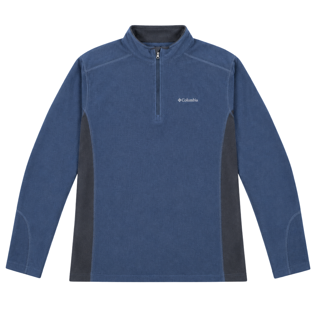 Columbia Klamath Range II Half Zip Fleece Pullover Size XL Blue 1
