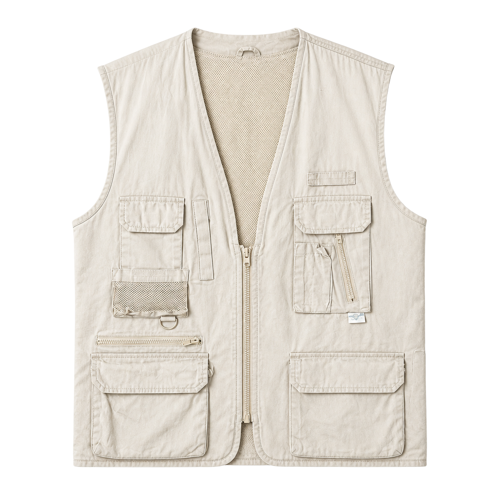 Fox Fire Mens Multi-Pocket Outdoor Utility Fishing Photography Vest 1