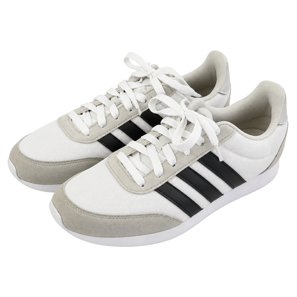 Adidas Run 60s Casual Sneakers DB0424 White/Black/Grey 1